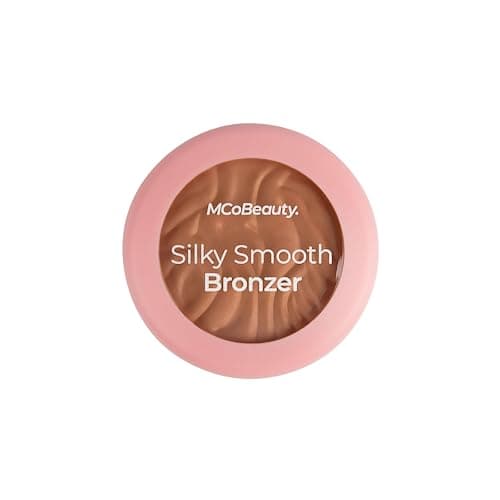 MCoBeauty - Silky Smooth Bronzer Powder - Ultra-Pigmented Bronzing Pressed Powder - Natural Looking and with Shimmer Finish - Face Makeup, Christmas Gifts, Stocking Stuffers - Image 1