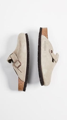 Birkenstock Boston Clog,Taupe Suede,41 N EU thumbnail 5