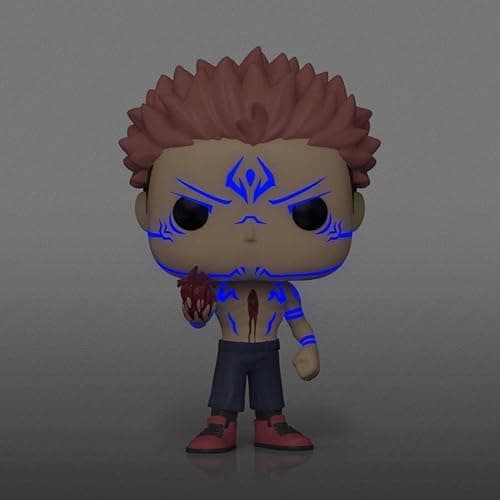 Funko Jujutsu Kaisen POP & Buddy! Animation Vinyl Figurine Sukuna w/Heart 9 cm thumbnail 6