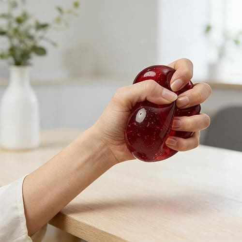 Squishy Stress Cube,Slow Rise Fidget Cube Squishies Sensory for Anxiety Stress Relief Soft High Density Ice Squeeze Ball thumbnail 4