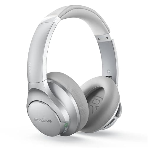 Soundcore Anker Life Q20 Hybrid Active Noise Cancelling Headphones, Wireless Over Ear Bluetooth Headphones, 60H Playtime, Hi-Res Audio, Deep Bass, Memory Foam Ear Cups, Travel, Office, Micro Charging thumbnail 7