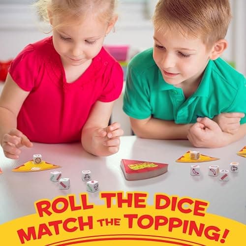 University Games, Pizza Party Dice Game, Dice Game for Kids and Families, Ages 6+ thumbnail 6