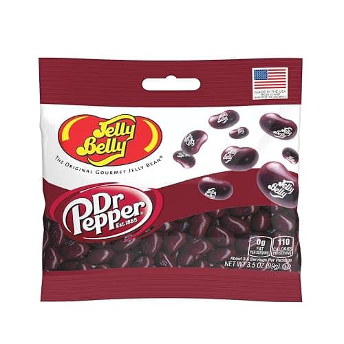 Soda Lover's Multipack - Pack of 2 - Dr. Pepper Cotton Candy (3.1 oz.) Plus Dr. Pepper Jelly Belly Jelly Beans (3.5 oz.) thumbnail 4