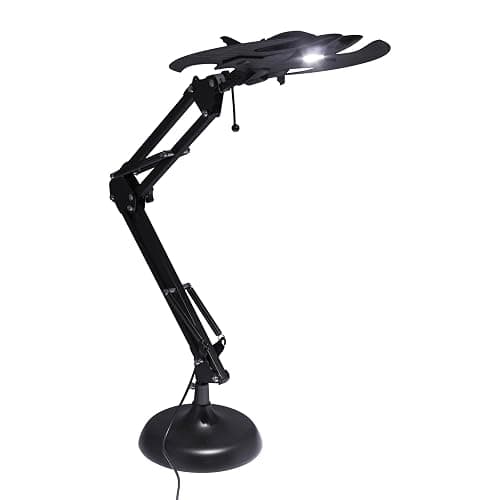 Batman Officially Licensed DC Comics Posable Desk Light USB Powered Lamp with Adjustable Arm Sleek Black Design - Bedrooms, Offices, Gaming Room and Batcaves | Paladone - Image 1