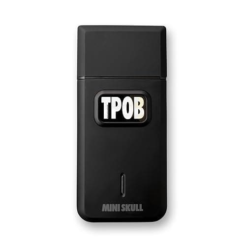 TPOB Slime 2 Black Clipper Trimmer Shaver Set Barber Hair Clippers for Men 6800 RPM with Rubber Case thumbnail 8