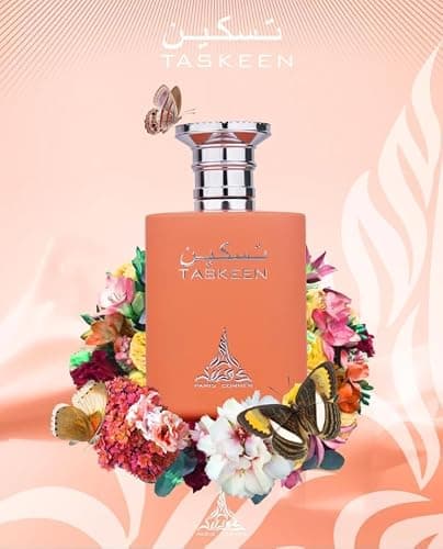 Paris Corner Taskeen Peach Tea Perfume Edp 3.4 Fl Oz - Fruity Unisex Fragrance for Men and Women thumbnail 2