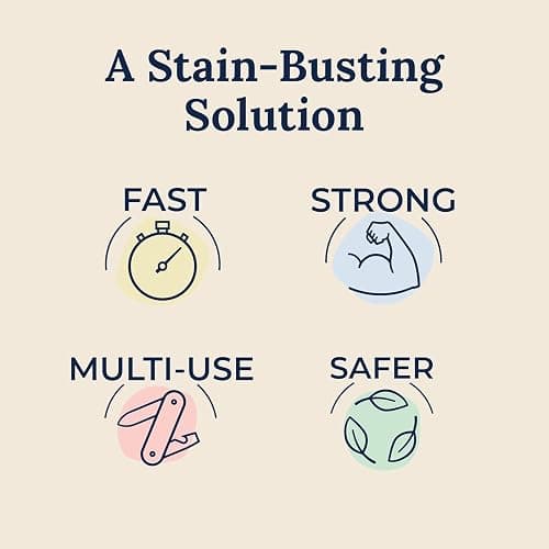 Miss Mouth's Messy Eater Stain Treater Spray - 16oz Stain Remover - Newborn & Baby Essentials - No Dry Cleaning Food, Grease, Coffee Off Laundry, Underwear, Fabric thumbnail 4