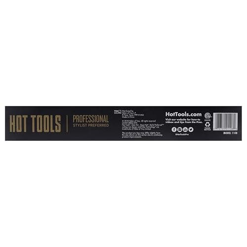 Hot Tools Pro Artist 24K Gold 1" Marcel Iron Curling Wand thumbnail 8