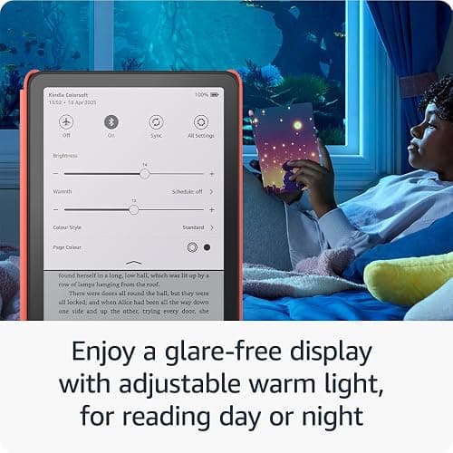 Amazon Kindle Colorsoft Kids (newest gen) | First Kindle for children in colour, with cover– 16 GB – Starlight Reading thumbnail 6