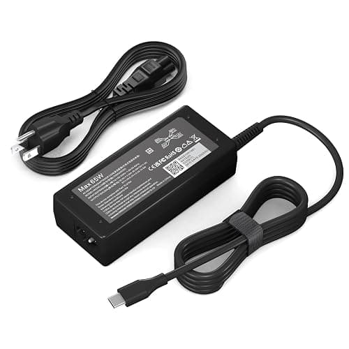 YZAESHAY Replacement 65W USB C Laptop Charger Compatible with HP Chromebook and All 65W USB Type C Power Adapter - Image 1