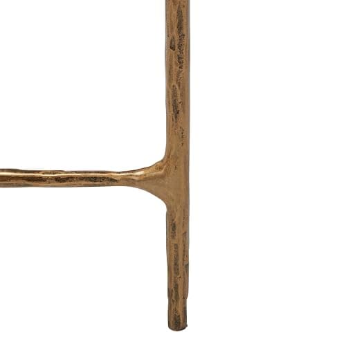 SAFAVIEH Couture Collection Jessa Brass Metal Oval Coffee Table (Fully Assembled) thumbnail 7