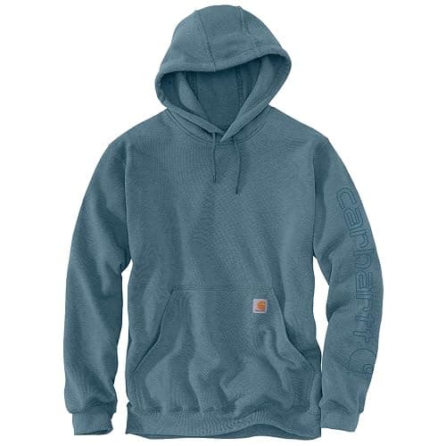 Carhartt Men's Loose Fit Midweight Logo Sleeve Graphic Sweatshirt - Image 1