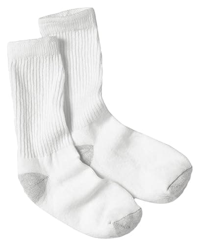 Hanes Women's Crew Socks, Cushioned Socks for Women, Moisture-Wicking, 10-Pack - Image 1