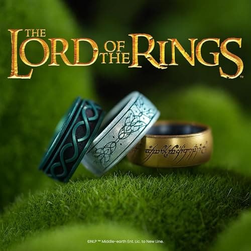 Enso Rings Lord of the Rings Collection - Comfortable DualTone Silicone Rings - Flexible Design thumbnail 3