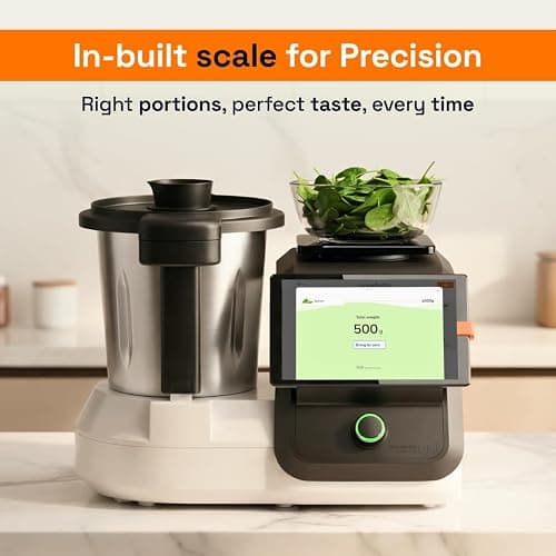 upliance AI Cooking Assistant | 750+ Recipes | AI Powered | 12 Modes | Weighing Scale | App & WiFi | 220-240V | Use with Transformer in USA. thumbnail 6
