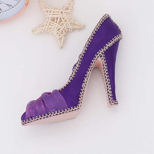PACKOVE High Heel Jewelry Holder Shoe Ring Holders High-Heeled Earring Organizer Shoe Ring Rack Display Stand thumbnail 6