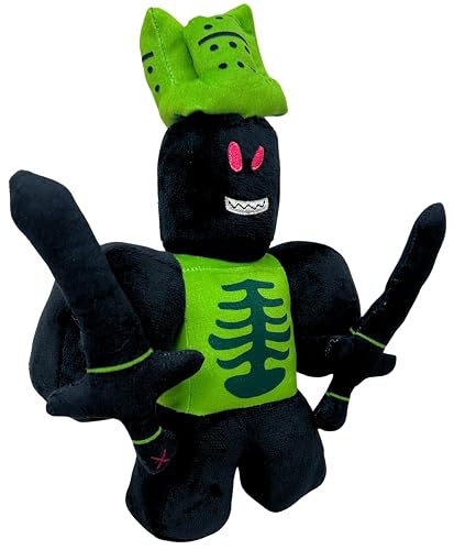 TQJOUJOU 1x1x1x1 Plush Toys, Sword Killer with Detachable Sword Stuffed Animals Dolls, Collectible Plushies for Video Game Fans (Green) thumbnail 6