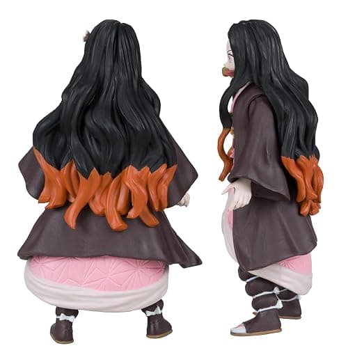 EAZZ 6Pcs Demon Anime Figures Set, Slayer Characters for Anime Fans and Kids thumbnail 4
