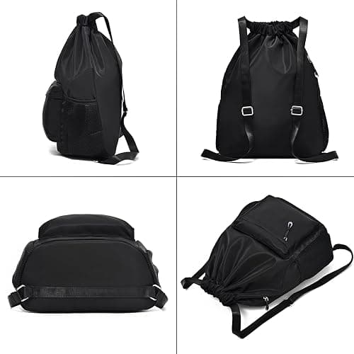 Drawstring bag for gym with wider straps for comfort  thumbnail 3