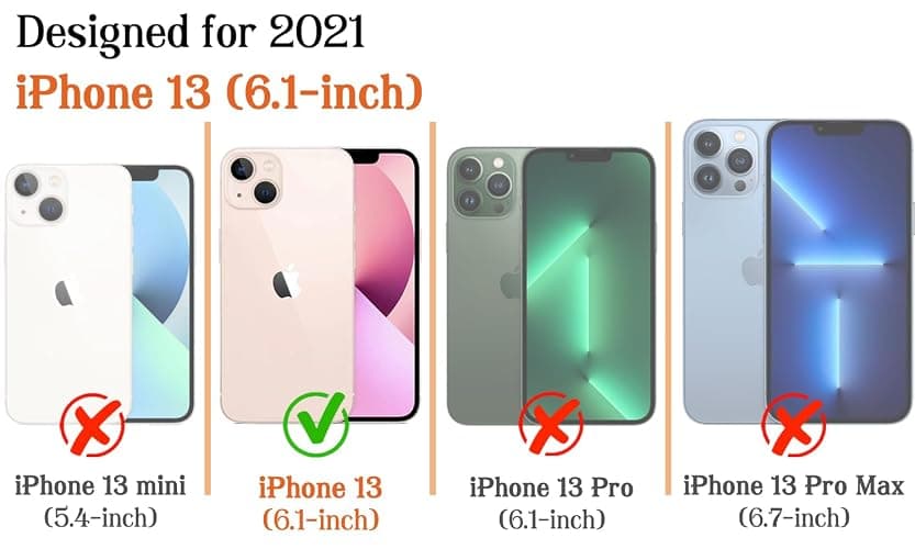 flewfun Magnetic for iPhone 13/14 Case Cute Polka Dot Phone Case, Shockproof Slim TPU and Hard PC Protective Phone Cover Compatible with MagSafe Designed for Women Girls, White thumbnail 5