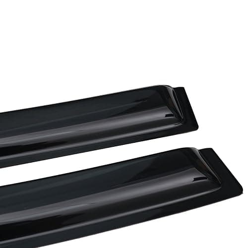 Lightronic Extra Durable Outside-Mount Auto Vent Window Visor, Fits 1999-2016 Ford F-250 & F-350 Super Duty SuperCab, UV Protection Rain Guard, Original Wind Deflector, No-Drilling, Smoke, 4-Pcs thumbnail 7