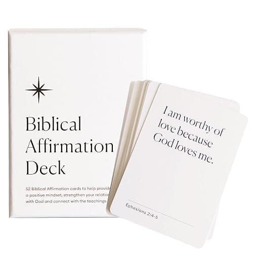 Christian Journal Co. 52 Prayer Cards | Biblical Affirmation Card Deck | Christian Verses for Women & Men | Build Positivity & Deepen Your Faith | Ideal Spiritual Gift | Presented in Quality Box - Image 1