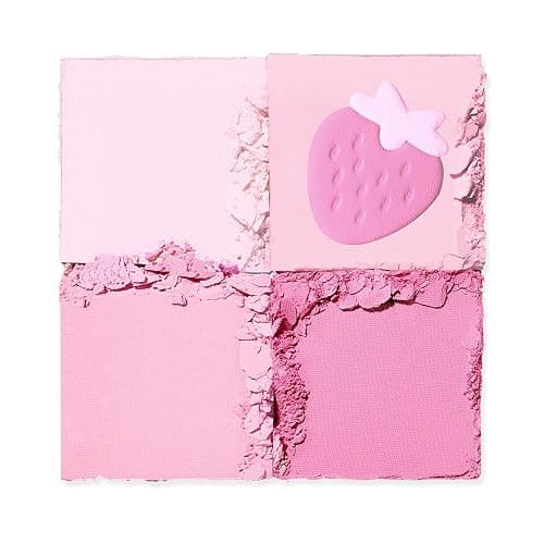 dasique Blending Mood Cheek | f#06 Berry Smoothie | korean makeup | 4 Blendable Shades in Lightweight Smooth Powder | Vegan | Pink Blush thumbnail 5