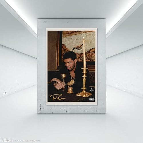 Ockxin Drake Poster Take Care Minimalist Album Cover Music Posters for Room Aesthetic Canvas Wall Art Bedroom Decor12x18inch(30x45cm) thumbnail 7