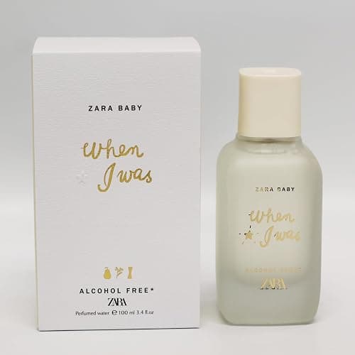 Zara Baby When I Was Alcohol-Free Perfumed Water for Baby Gentle and Calming Cologne with Aquatic Pear Powdery Florals & Soft Musks Eau de Toilette EDT 100ml (3.4 fl. oz) thumbnail 5
