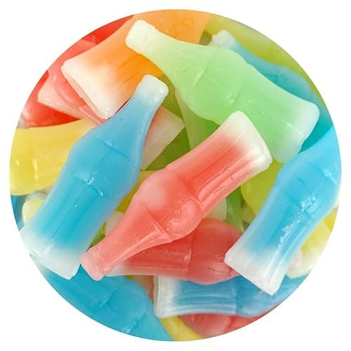 Nik-L-Nips Wax Bottle Candy, 4lb Bulk Bag, Wax Bottle Filled With Juice, Nostalgic Candy - 4 Pound - Image 1
