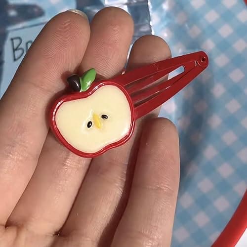 Apple hair clips thumbnail 4