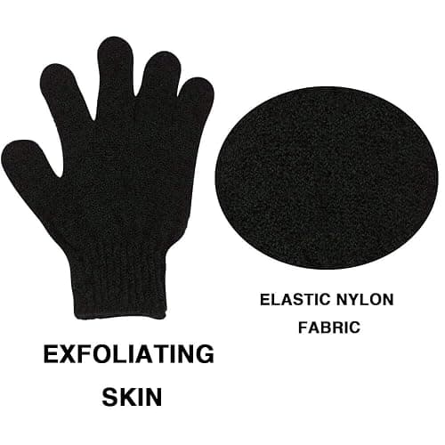 4Pack Self Tanning Mitt Set, 1 Self Tan Mitt, 1 Self Tanner Lotion Back Applicator, 1 Self Face Tanning Brush, 1 Exfoliating Glove, Self Tan Kit (4pack tanning applicator) thumbnail 4