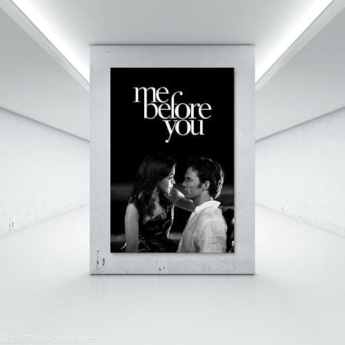 ZCHLATGDE Me Before You Movie Art Poster Decorative Painting Canvas Wall Art Living Room Poster Bedroom Painting Wall Art Picture Print Modern Family Room Decor 12 x 18 Inches (30 x 45 cm) thumbnail 7