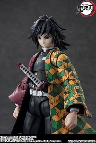 TAMASHII NATIONS - Demon Slayer: Kimetsu no Yaiba - Giyu Tomioka S.H.Figuarts Action Figure thumbnail 9