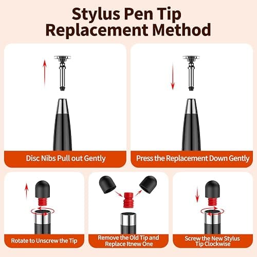 YITIAOXIAOYU 10PCS Stylus Pen for Touchscreen,Lightweight 2 in 1 Design | Stylus Pen for iPad,Nintendo Switch,iPhone, Android Tablets Capacitive Touch Screen,Stylus for Drawing,Note-Taking & Gaming thumbnail 6