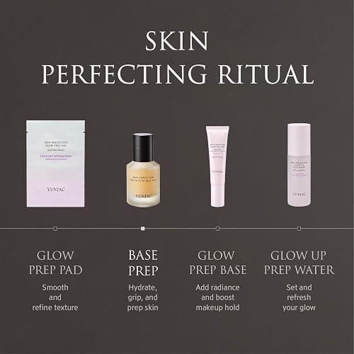 YUNJAC YUNJAC Base Prep (0.85 fl oz) - Grip Primer, Skin Perfecting Makeup Base for Korean Skin Prep. Silicone-Free, Serum Texture for Glowing, Flawless, and Long-Lasting Makeup thumbnail 7