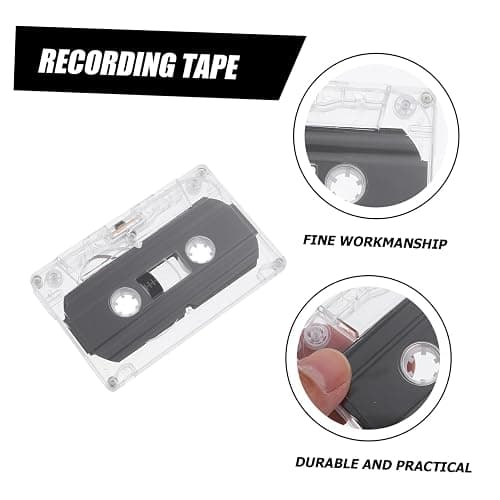 Mikikit 20 Pcs Audio Tape Blank Cassette Tape for Mixtape Cassette Tape Tapes for Recording 30 Minute Cassettes 30 Min Recording Time Tapes Standard Size Cassettes Low Noise Tape thumbnail 4