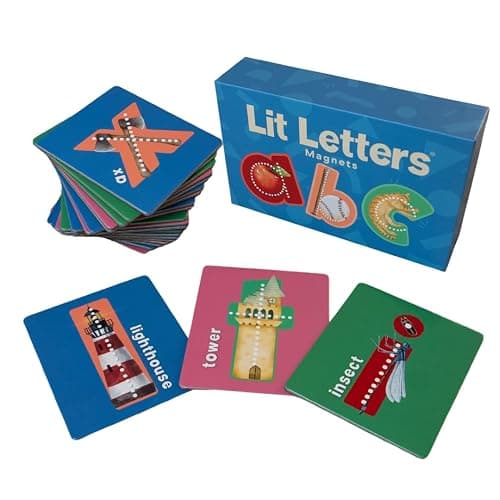 Lit Letters Magnets Set - Image 1