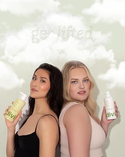 Divi Shampoo and Conditioner Set for Women and Men - Hair Care Duo for All Hair Types, Adds Volume, Lift, and Bounce, Strengthens and Nourishes Hair - Full Size, 2 x 12 Fl Oz thumbnail 9