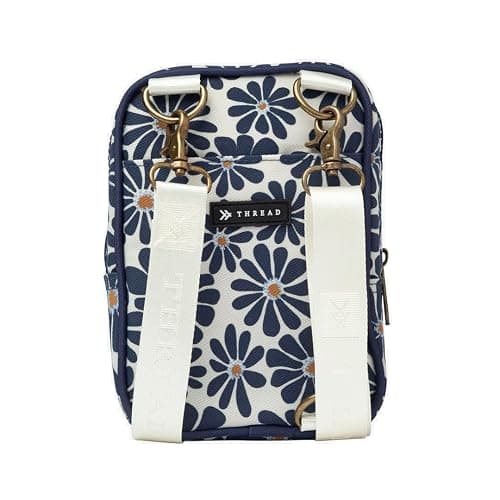 Thread Wallets Small Crossbody Bags for Women & Men, Stylish Sling, Chest Bag for Everyday Use (Emmeline Navy) thumbnail 3