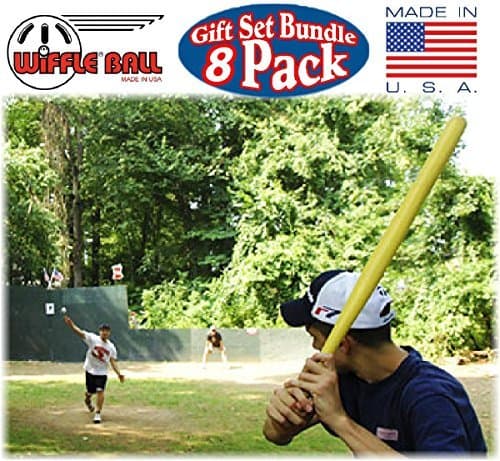WIFFLE Ball 6 Baseballs Official Size 6 Pack Ball 32" Bats 2 Pack Set thumbnail 3