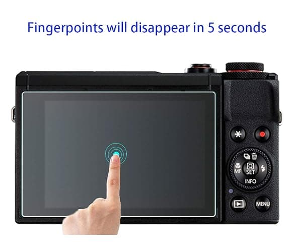 HUIPUXIANG Screen Protector Compatible for Canon PowerShot SX740 HS SX730 HS Camera (for Accessories), 0.3mm High Definition 9H Hardness Optical LCD Premium Glass Protective Cover thumbnail 4