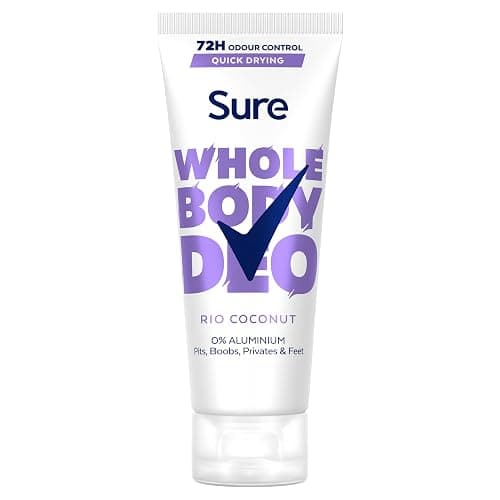 Sure Rio Coconut Whole Body Deodorant women's deodorant cream with a fresh & tropical fragrance for 72-hour odour control 75 ml - Image 1