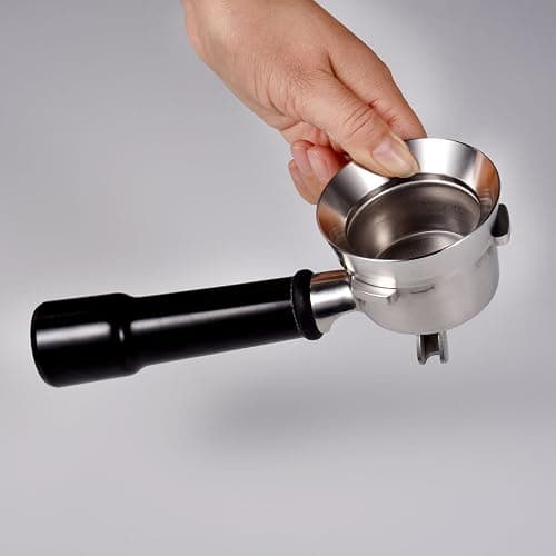54mm Magnetic Dosing Funnel V2, MATOW Stainless Steel Espresso Dosing Ring with 8 Magnets Compatible with Breville 54mm Portafilter thumbnail 5