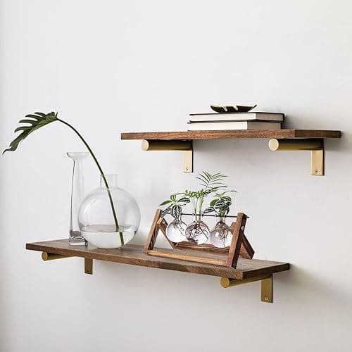 Kingbuy Plant Terrarium Propagation Station - 3 Glass Bulb Vases with Retro Wooden Stand Boho Desktop Planter for Hydroponics Home Garden Indoor Home Office Decor Unique Gifts for Women & Plant Lovers thumbnail 7