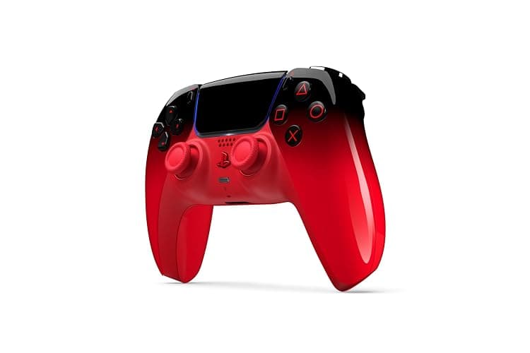 PlayStation DualSense® Wireless Controller – Techno Red - For PS5, PC, MAC & Mobile thumbnail 4