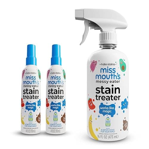 Miss Mouth's Messy Eater Stain Treater - 2 Pack Stain Remover Spray and 16oz Bottle - Image 1