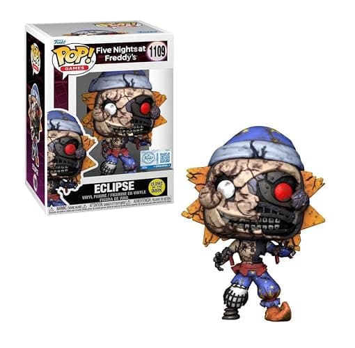 Funko Five Nights at Freddy's Eclipse Glow in The Dark Exclusive Pop Vinyl Figure 1109 - Image 1