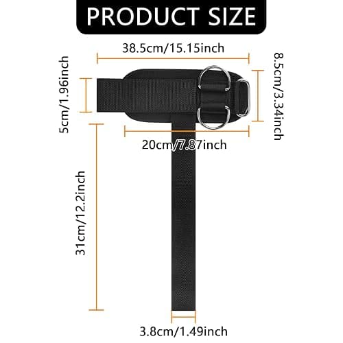 Weight Lifting Straps,Lifting Wrist Straps,Weight Straps,With D-Rings,Wrist Wraps for Weightlifting,for Men and Women for Cable Machines,Deadlifts,Snatches,Pull-Ups thumbnail 2
