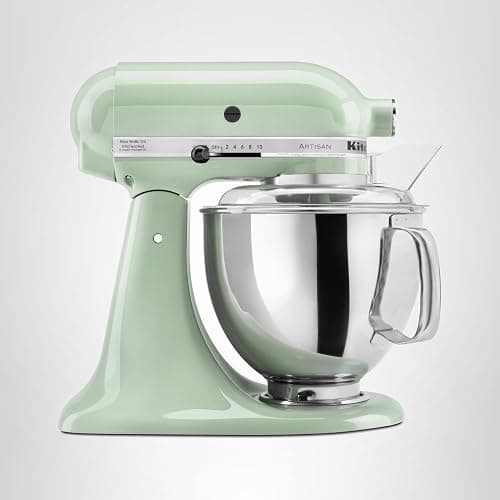 KitchenAid Artisan Series 5 Quart Tilt Head Stand Mixer with Pouring Shield KSM150PS, Pistachio thumbnail 6